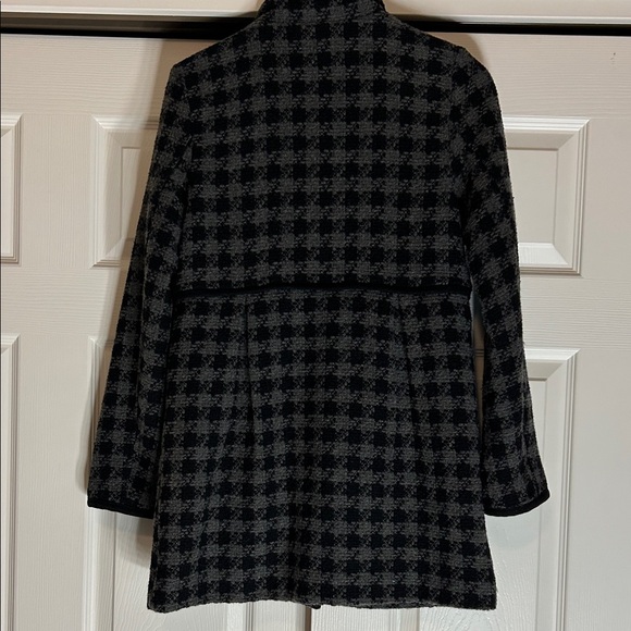 Gap Kids Size XXL (14-16) Houndstooth Pea Coat - Picture 4 of 9